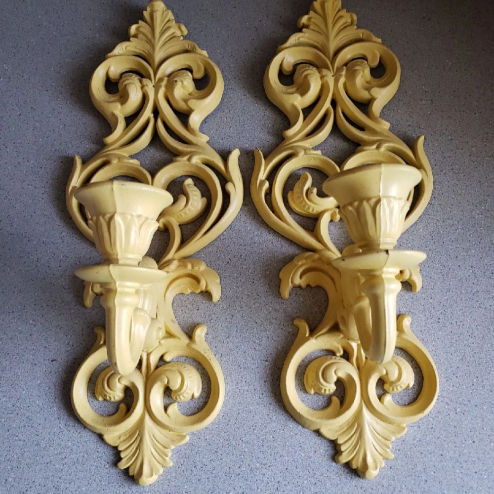 Vtg.wall sconces